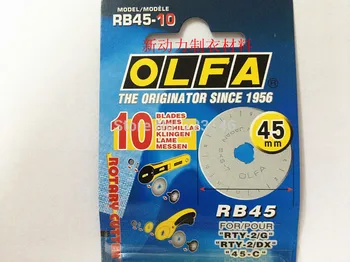 Olfa RB45-10/RB45-1/RB45H-45mm 1 Pöörleva Lõiketera Rotatif Rundschneider Taglierina Rotante JAOKS RTY-2/X RTY-2/NS/RTY-2/G RTY2C