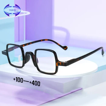 VCKA 2020. AASTA UUS Retro Square Anti Blue-Ray lugemise prillid meestele Anti-väsimus naiste Prillide Retsepti Diopter + 1.0 + 4.0