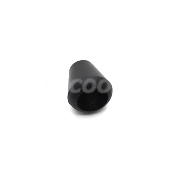 500pcs/pack Must Lukuga Tõmba Bell Korgiga Ilma Kaane Juhe Lukk Plast Must Auk Suurus:5mm