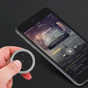 Bluetooth-Meedia Rooli kaugjuhtimise Selfie Start Siri Traadita käed-Vabad autovarustus iPhone, Android ja iOS