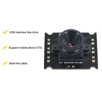 USB-Kaamera Moodul OV9726 CMOS 1MP 50 Kraadi Objektiivi USB IP Kaamera Moodul Aknas Android ja Linuxi Süsteem
