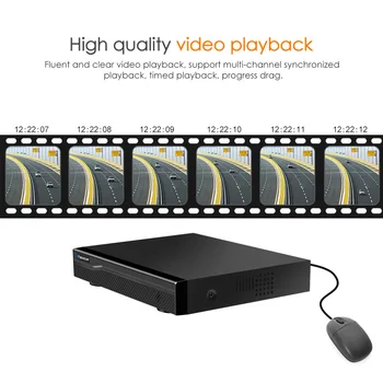 Vstarcam 8CH NVR Audio sisend HDMI HD Network Video Recorder IP Kaamera N800P