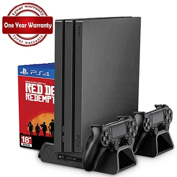 PS4/PS4 Slim/PS4 PRO Vertikaalne Seista jahutusventilaator, Külmik Dual Kontroller Laadija Laadimise Jaam SONY Playstation 4