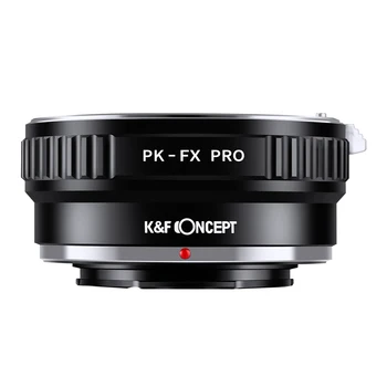 K&F Mõiste Objektiiv Mount Adapter koos Valgus-vähendada Värvi Pentax PK Objektiiv Fujifilm Fuji FX Mount Kaamera Kere,sobib X-Pro1