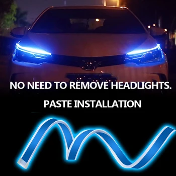 Auto LED Töötab Valguse Voog Jookseb Esitulede Riba Signaali Mazda Speed 2 3 5 6 Soosik CX3 CX5 CX-7 MX-5 CX-9 Axela Atenza 323