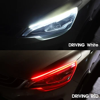Auto LED Töötab Valguse Voog Jookseb Esitulede Riba Signaali Mazda Speed 2 3 5 6 Soosik CX3 CX5 CX-7 MX-5 CX-9 Axela Atenza 323
