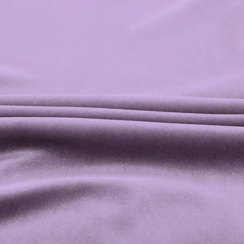 HiLoc Lilla Talvel Pidžaama Naiste Sleepwear Velvet Pikk Varrukas Kaeluse Ümber Lounge Kanda Puhta Värvi Naiste Komplekt Sobiks Home 2020
