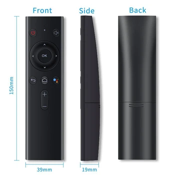 Traadita Bluetooth-Hääl puldiga Õhu Hiirt, Smart Android TV Box
