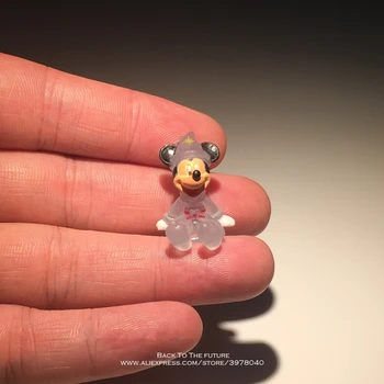 Disney Miki Hiir läbipaistev 2cm Tegevus Joonis Poos Anime Teenetemärgi Kogumise Figuriin Mänguasi mudel lastele kingitus