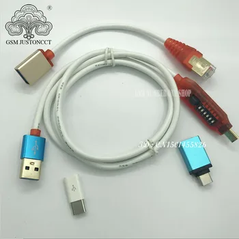Kõik Boot-Kaabel (LIHTNE SWITCHING) Micro-USB RJ45 Kõik-Ühes Multifunktsionaalset Boot Kaabel edl kaabel