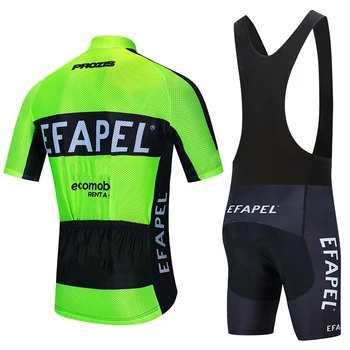 2020 Meeskond EFAPELCycling jersey riided bike pant spordirõivad MTB Ropa Ciclismo mehed suvel pro JALGRATTASÕIT Maillot Culotte kanda