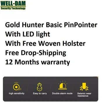 Gold Hunter basic pinpointer metallidetektor maa kuld metallidetektor käeshoitav metallidetektor treasure hunter