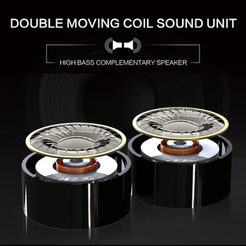 QKZ KD4 Kõrvaklapid Dual Juhi Müra Isoleerivad Bass Juhtmega Stereo-Mikrofon Topelt Moving Coil Earbuds