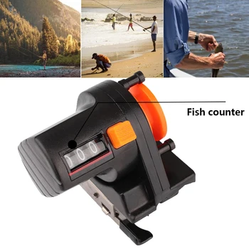 1tk 0-999m 6cm Kalapüük tamiil Sügavus Finder Counter Näidik Kalapüügi Vahendiks Counter Pikkus Lahendada K9Z2