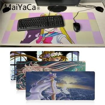 Maiyaca Sailor Moon anime tüdruk Pad Hiire Mängu mängimine mousepads Tabel Klaviatuuri anime mouse pad gamer Kiirus Versioon laua mat