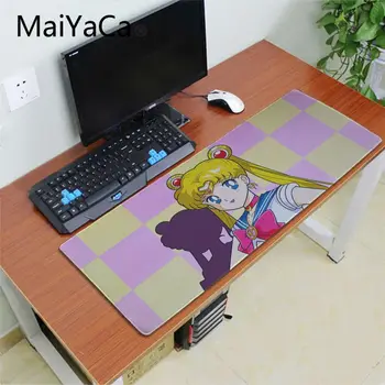 Maiyaca Sailor Moon anime tüdruk Pad Hiire Mängu mängimine mousepads Tabel Klaviatuuri anime mouse pad gamer Kiirus Versioon laua mat