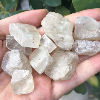 100g Looduslik töötlemata tooraine kuukivi kukkunud kivi loodusliku kvartsi kristallid energia kivi tervendav