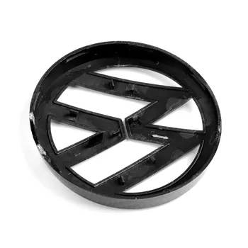 112mm süsinikkiust Must Tagumine Trunk Lid Badge Logo Embleem Asendamine Volkswagen Golf MK7
