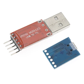 10tk CP2102 moodul USB TTL serial UART STC alla laadida kaabel Super Harja joon uuendada Tüüp USB-Micro-5Pin/6Pin