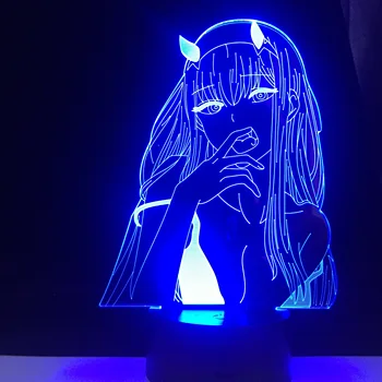 YUMEKO JABAMI LED ANIME LAMP KAKEGURUI 3D Led 7 Värvi Valguse Jaapani Anime puldiga Baas, Laua Lamp Dropshipping