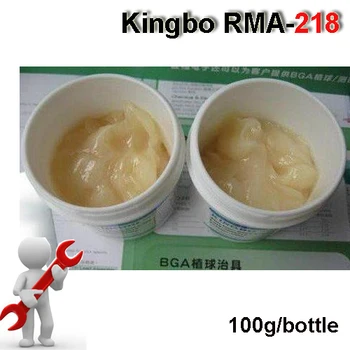 Tutvustusi!! selge Kingbo RMA-218 bga Jootma Flux Kleebi Jootma 100g kohta SMT Reballing