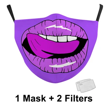 Korduvkasutatavad Suu mask Armas Prindi Lapsed Täiskasvanud Pestav Riie Näo Mask PM 2.5 Kaitsevahendid Tolmu Maskid Cartoon Lapsed Suu-Muffle