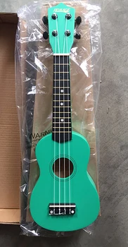 Pp-c1-gr ukulele sopran, roheline, kummardus