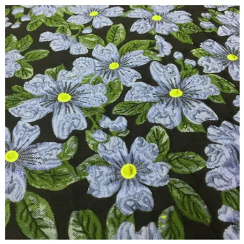 1 meeter jacquard brocade kangast õmblemise lõng värvitud kangad lilled riided riie overcoat quilting jaoks segast DIY pehme