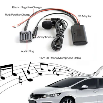 Auto Bluetooth-5.0 AUX Audio Lisateenused Kaabel Adapter Honda Civic CRV Accord JieRui-BT 5908