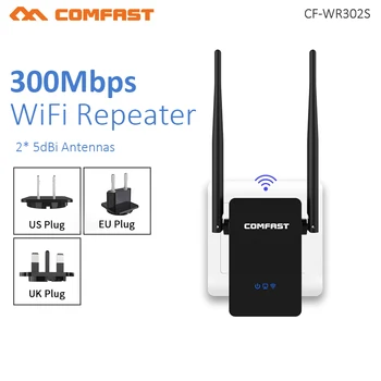 Kodus Wifi Repeater 300-1200Mbps Traadita Wi-fi levi laiendaja Võimendi 5Ghz 802.11 b/g/n/ac Wifi Booster Antenn AC Wi fi Ruuter