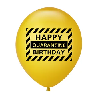 11pcs/ set Õnnelik Karantiini sünnipäeva latex Balloon gold number Globos baby shower Pool Tarnete kodus Kaunistused Mänguasjad Lastele