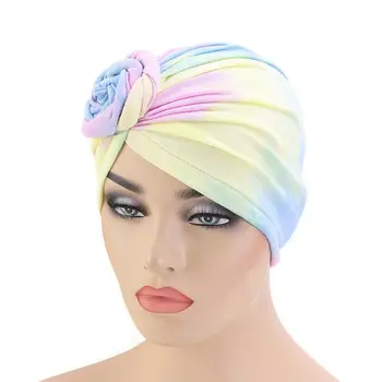 Donut Turban Mütsid Naistele Keemia Müts Islami Plisseeritud Puuvill Headscarf Müts Naine Turbans Moslemi Ühise Põllumajanduspoliitika Kapoti Juuste Hõlmab
