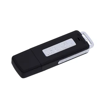 2in1 USB Draiver Digital Audio Diktofon U Flash Disk Kaasaskantav Salvestamise Dictaphone PC