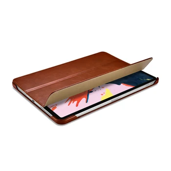Case for iPad Pro 11 2018 2020 Fhx-k42 naturaalsest Nahast Flip Case Slim Äri Seista Smart Kaitsev Kate iPad Pro 11