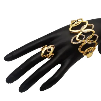 Custom uus mudel 1 8k kuld vask käevõrud ja gold käevõrud ehted naistele