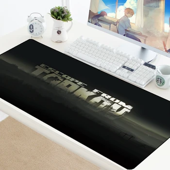 Põgeneda Tarkov Mouse Pad Suur Gamer Mängida Matid Arvuti Mängude Tarvikud XL Suured Mousepad Klaviatuuri Kummist Mängud pc Desk Pad