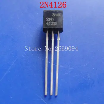 50tk/palju 2N4126 / lindistamine line transistori 4126 TO-92 uus originaal