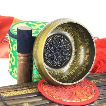 Usk Laulmine Kaussi Set Mindfulness Mantra Jooga Vasara Kingitus Ornament Kodus Tiibeti Tšakrate Tervendamise Meditatsioon
