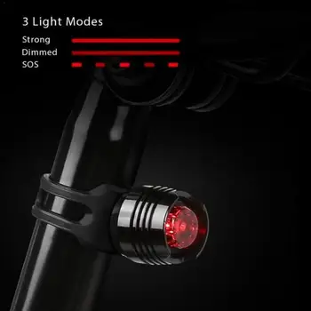 LED Jalgratta Valgus, Komplekt Esi-Taga Valgust, Jalgrattasõit, Kämping Veekindel Sport Taskulamp Torch Ohutuse Bike Taillight Saba Lamp