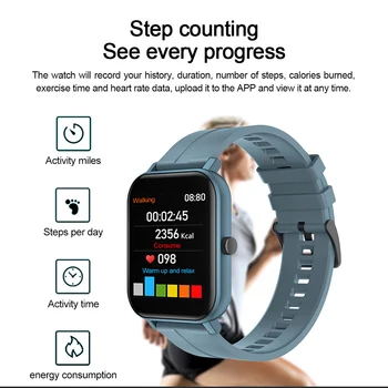 696 2.5 D HD Ekraan Uus F22 Smart Watch 2020 Mehed DIY Watch Face Ilm Sport Smartwatch Naiste Android, IOS GTS 14 Päeva Ooterežiimis