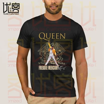 Kuninganna Freddie Mercury T-särk Meeste -, naiste-Suvi Puuvill Meeskond Tees Mees Uusim Top Populaarne Normaalne Tee Särgid