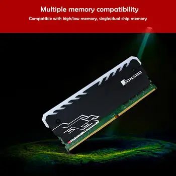 JONSBO RAM jahutusradiaator Vest RGB DDR DDR3 DDR4 Mälu Jahutuse Heat Spreader Jahuti Radiaator Desktop PC Arvuti värvi muuta