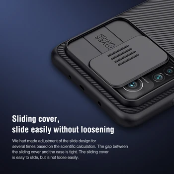NILLKIN Luksus Lükake Kaamera eraelu Puutumatuse Kaitseks Üllas Klassikaline tagakaas Puhul Mi10T Redmi Note9s Note9ProMax 10X 4G 10XPro 5G M3