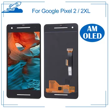 OEM LCD Google Pixel 2 2XL LCD Ekraan Puutetundlik Ekraan, Google Pixel 2 Digitizer Assamblee Varuosad