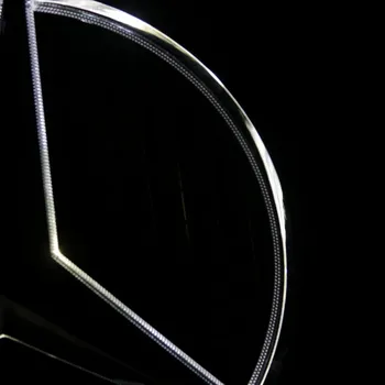 DIY Auto LED Esi-Iluvõre Logo Embleem 18 cm/7.09 tolli Mercedes-Benz W212 W207 W176 W246 W166 GLA GL CLS W251 Viana