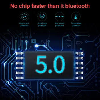 TWS Traadita Kõrvaklapid 5.0 Bluetooth Kõrvaklappide HBQ 3D Stereo Gaming Headset koos Mic Digitaalne LED Ekraan Sport Earbuds