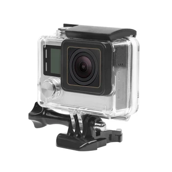 TULISTADA 30M Veekindel puhul GoPro Hero 4 3+ Must Silver Action Kaamera koos Kanduriga Kaitsev Korpus Go Pro 4 Acc