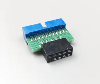 Šassii Esiosa USB3.0 19 PIN-20 pin emane, et USB2.0 9-pin adapter, USB 3.0-19pin /20Pin USB 2.0 9PIN konverteri adapter