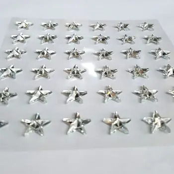 500 lehed 12mm 36pcs/sheet star kristall kleebis isekleepuvad scrapbooking pulm paber käsitöö album, telefon diamond DIY