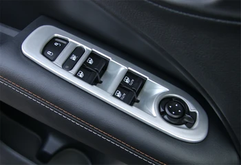 ABS Windows, Lift, Paneel Dekoratiivne katteraam Sisekujundus jaoks Jeep Compass 2017+ Auto Tarvikud Värvikas Decal Kleebised Brand New